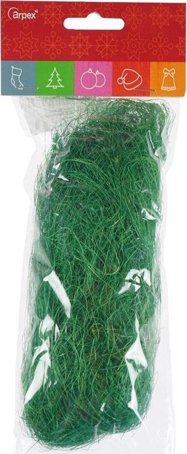 Sizal dekoracyjny zielony