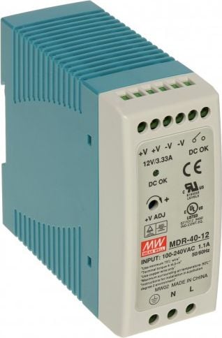 ZASILACZ IMPULSOWY MDR-40-12