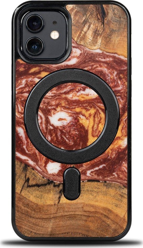 BeWood Etui Bewood Unique na iPhone 12 / 12 Pro - Planets - Mars z MagSafe