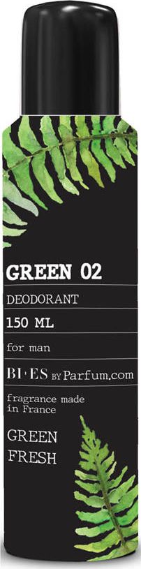 Bi-es Bi-es Dezodorant spray dla mężczyzn 02 Green 150ml