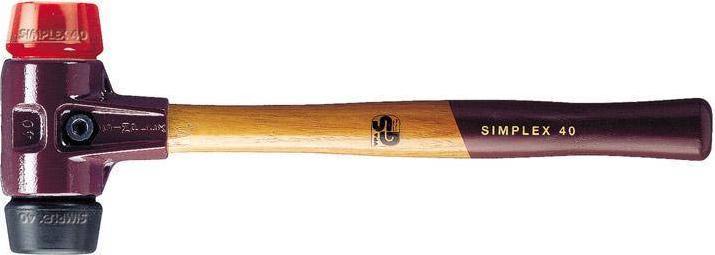 Halder Młotek Brukarski do Kostki Brukowej 50mm Simplex Gumowy / Plastikowy