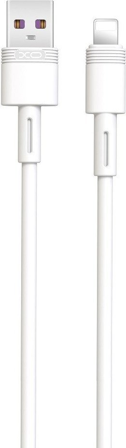 Kabel USB XO XO kabel NB-Q166 USB - Lightning 1,0 m 5A biały