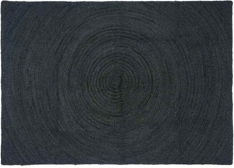 vidaXL Dywan Ciemnoszary 120 x 170 cm Juta