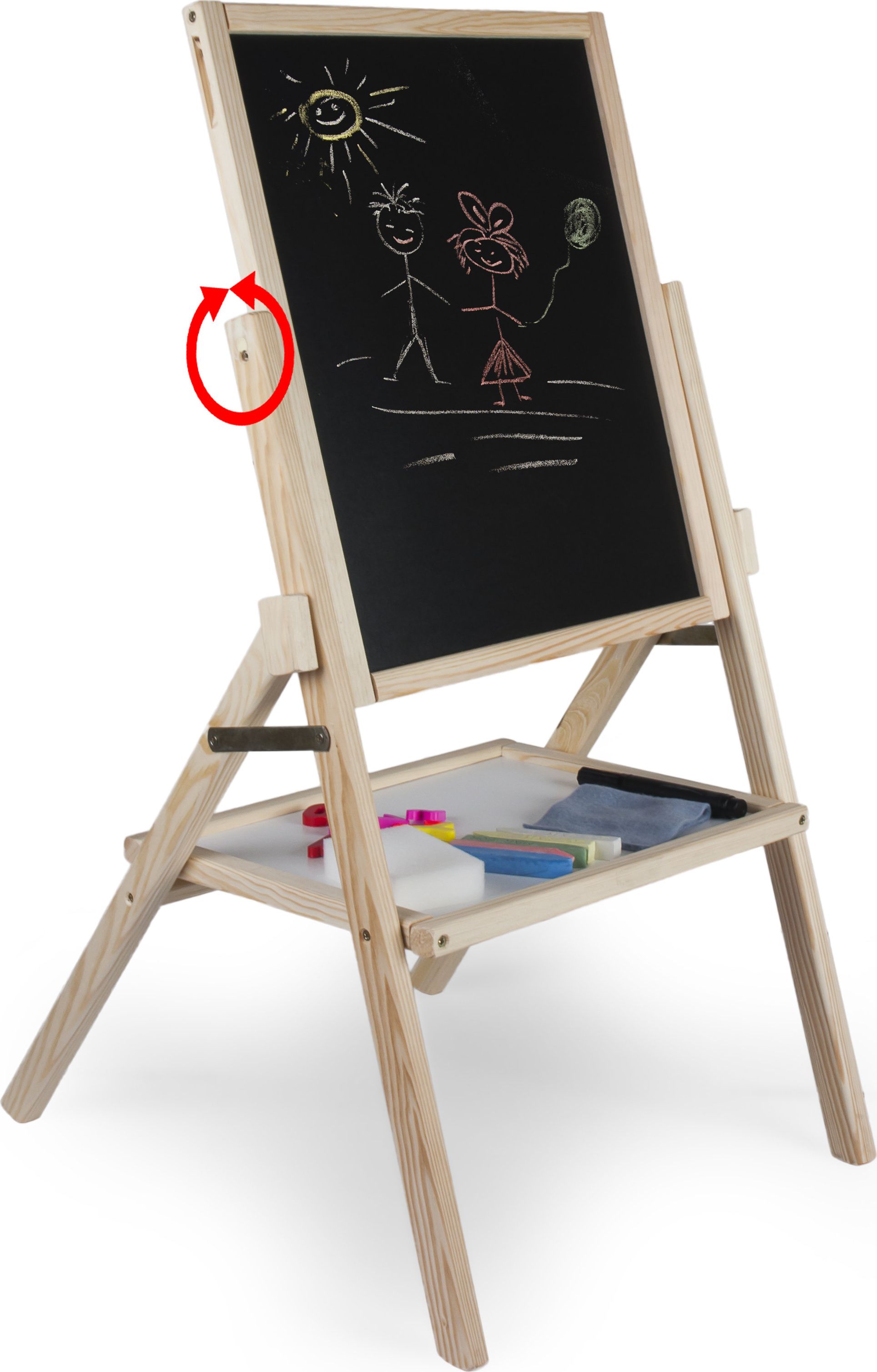 3toysm Medinė dvipusė piešimo lenta RBS 3toysm