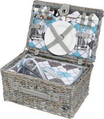 Cilio Kosz piknikowy Cilio Stresa Deluxe dla 2 osób 40x28x20 cm