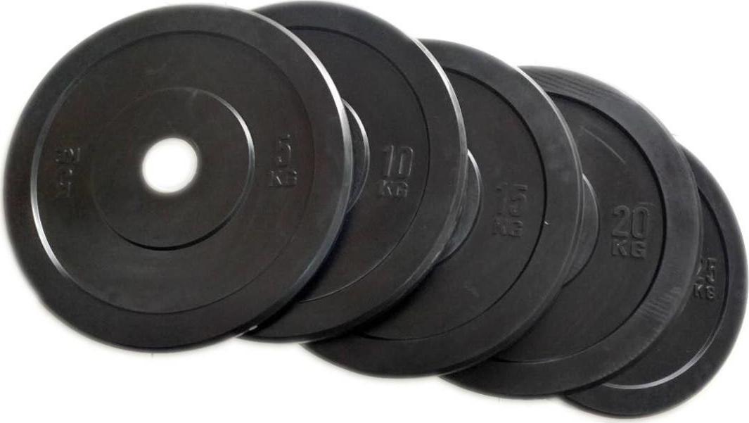 DelSport Bumper czarny talerz 5 kg DelSport