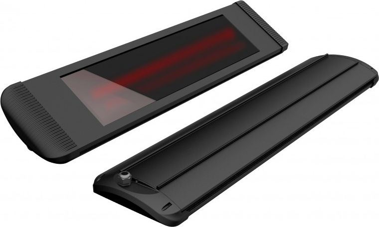 Mo-el Promiennik ciepła Aaren 1800W czarny z pilotem