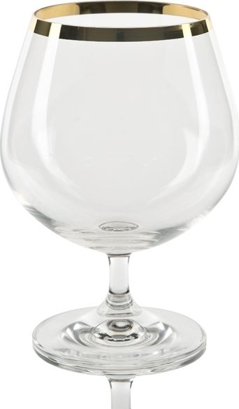 Witek Home 6x Kieliszek do koniaku 300ml Golden Line