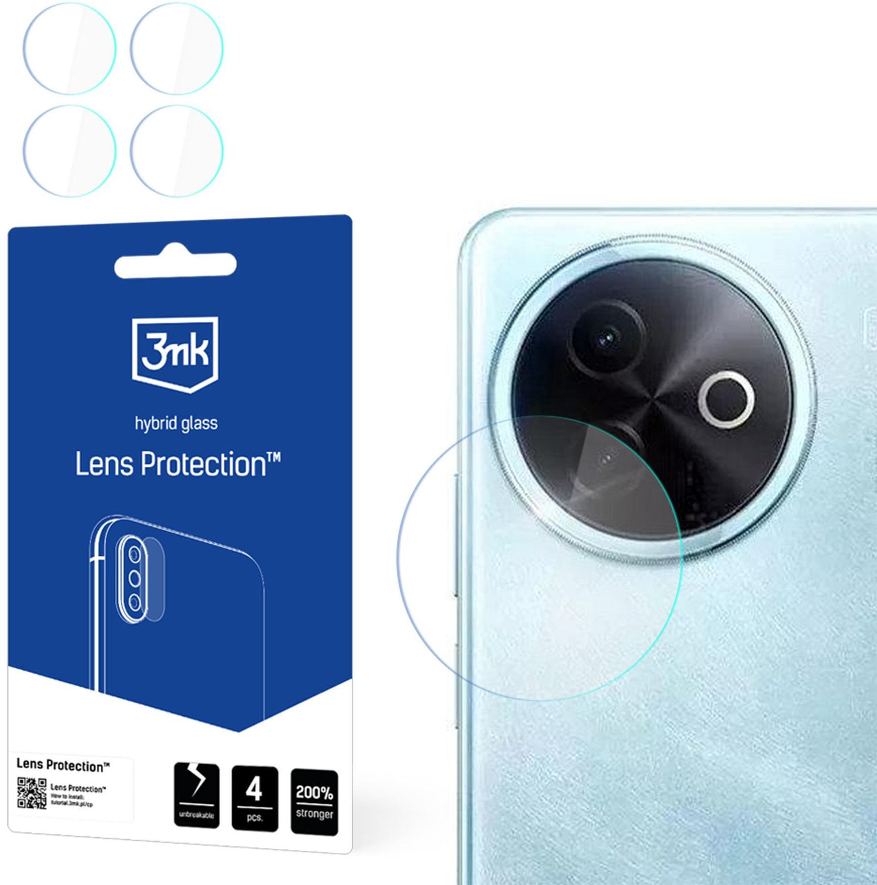 VIVO Y39 5G - 3MK LENS PROTECTION