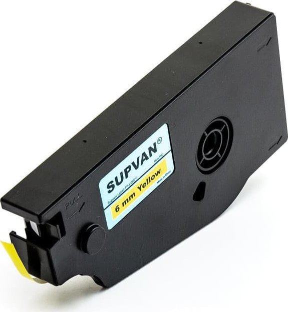 SUPVAN TECHNOLOGY Taśma samoprzylepna żółta 6mm 16m TP-L06EY