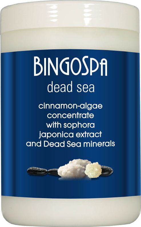 BingoSpa Koncentrat cynamonowo - algowy z ekstraktem z perełkowca japońskiego i minerałami z Morza Martwego Dead Sea