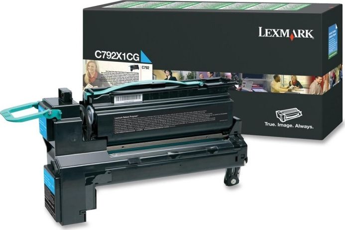 Toner Lexmark C792X1CG Cyan Oryginał (C792X1CG)