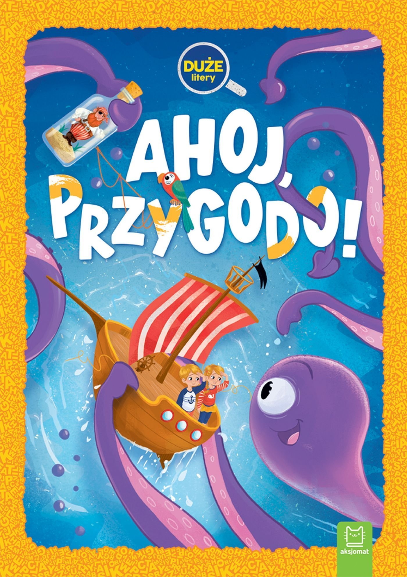 Aksjomat Ahoj, przygodo! Duże litery Oprawa twarda 40614