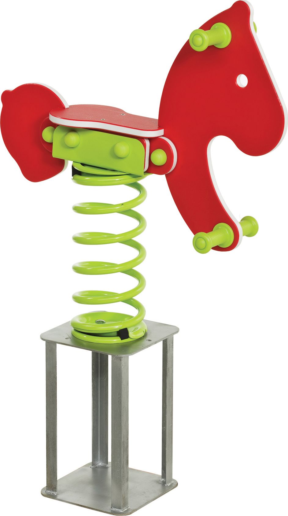 Huśtawka KBT Bujak na sprężynie na plac zabaw - kucyk (172.001.001.001)