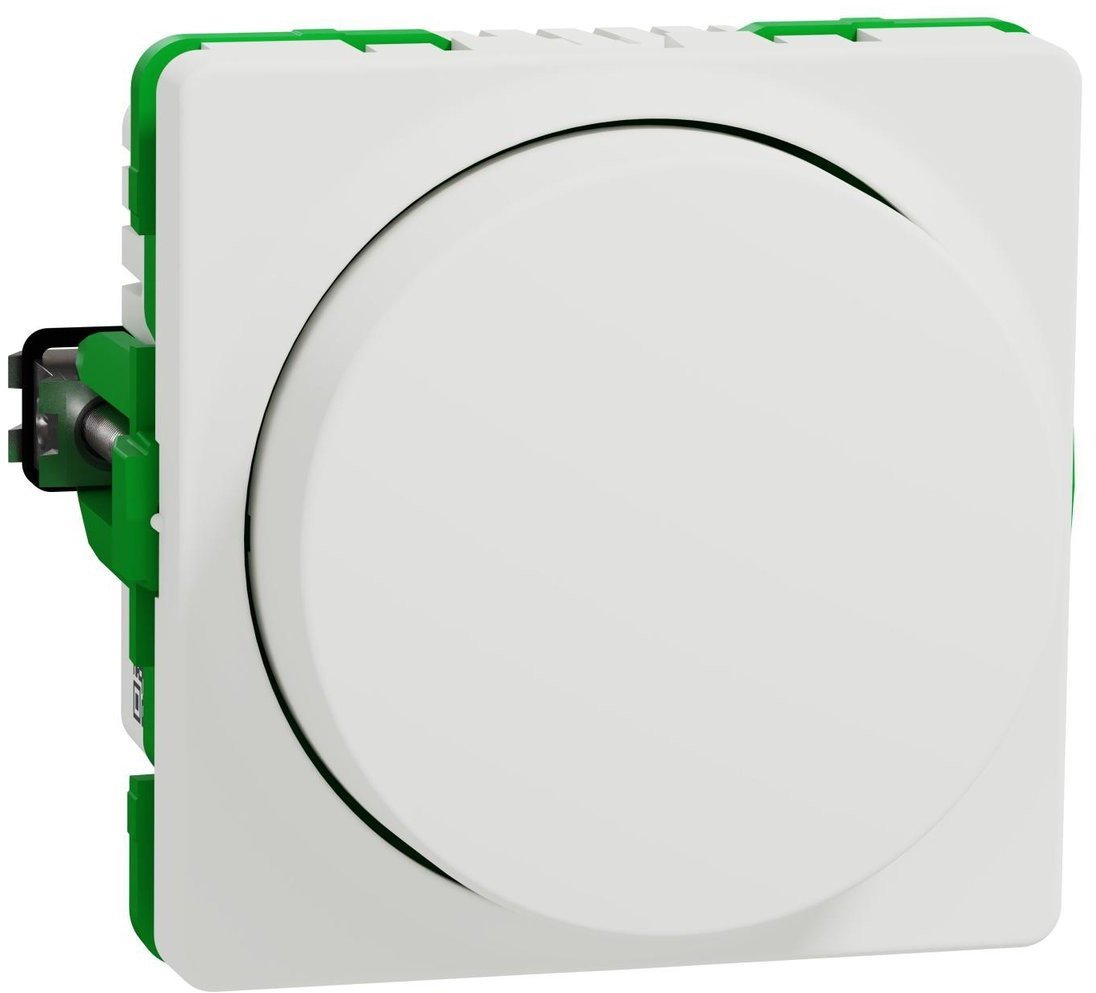 Lauritz Knudsen LK FUGA® Wiser Drejelysdæmper til LED Hvid 1M Understøtter Multiwire teknologi: fungerer med og uden