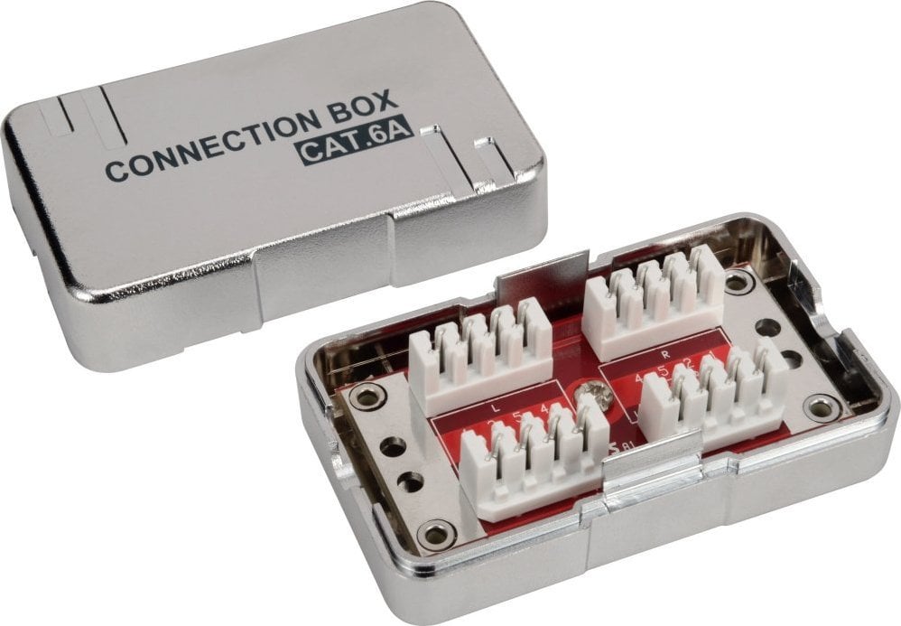 Solarix Box połączeniowy CAT6A STP 8p8c LSA+/Krone