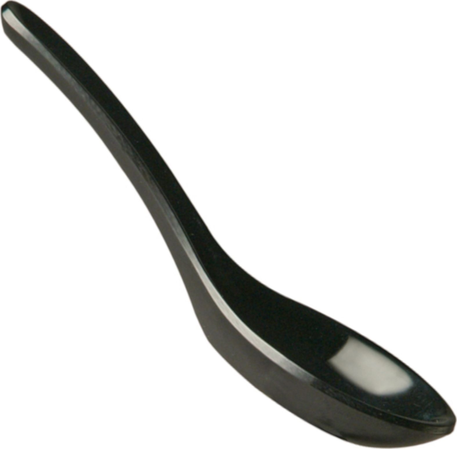 APS ŁYŻKA Z MELAMINY FINGERFOOD "HONG KONG" CZARNA EJ83520