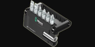 Wera Zestaw końcówek wkrętakowych + uchwyt Mini Check 7 elementów (05056295001)