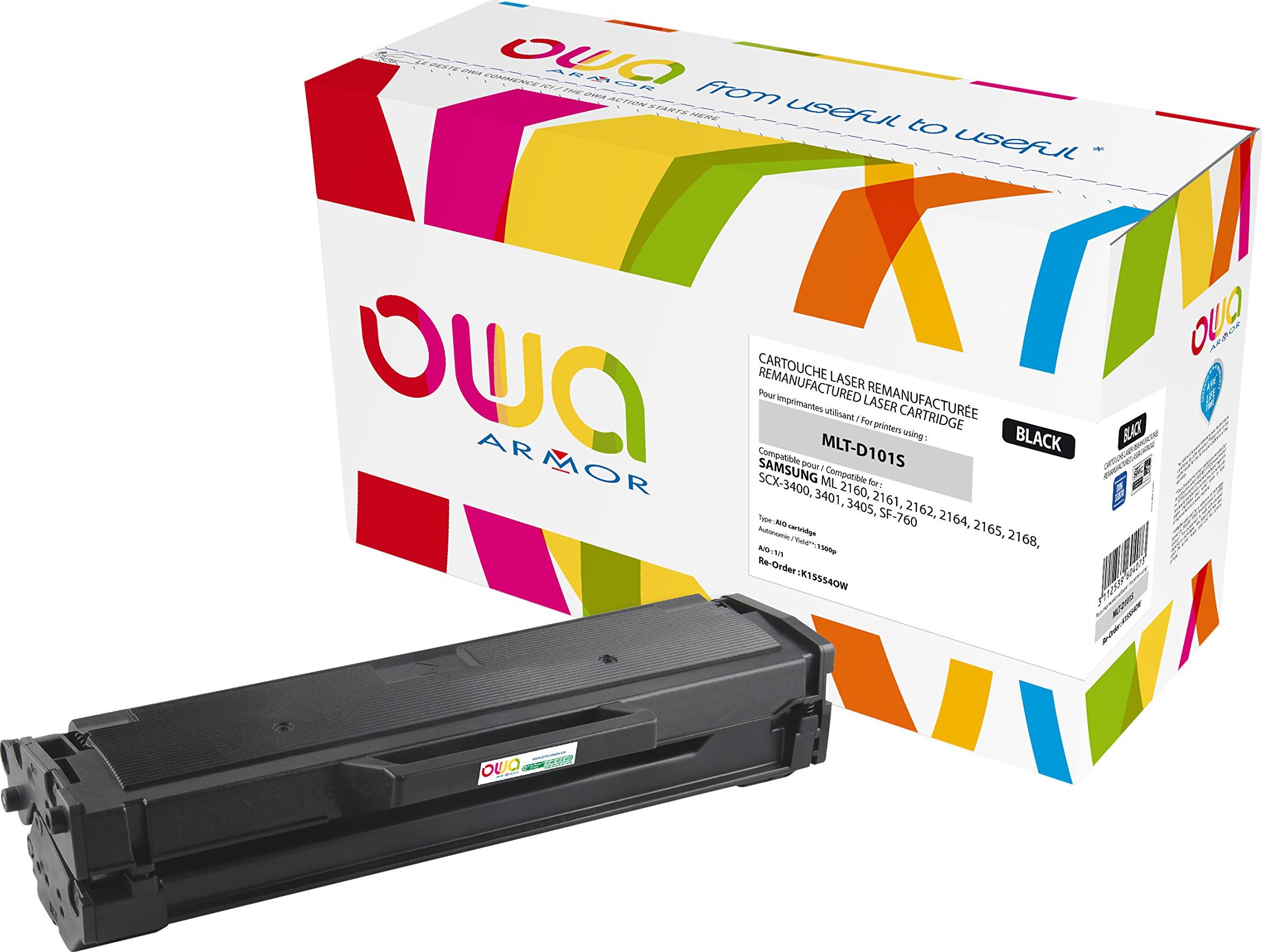 Toner OWA Armor Black Zamiennik ML-2160 (K15554OW)