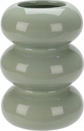 Koopman Wazon ceramiczny na kwiaty szary 10 cm