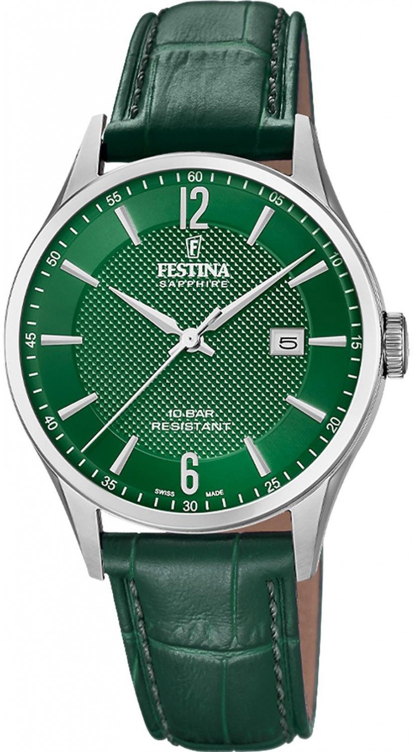 Zegarek męski Festina F20007-5 zielony