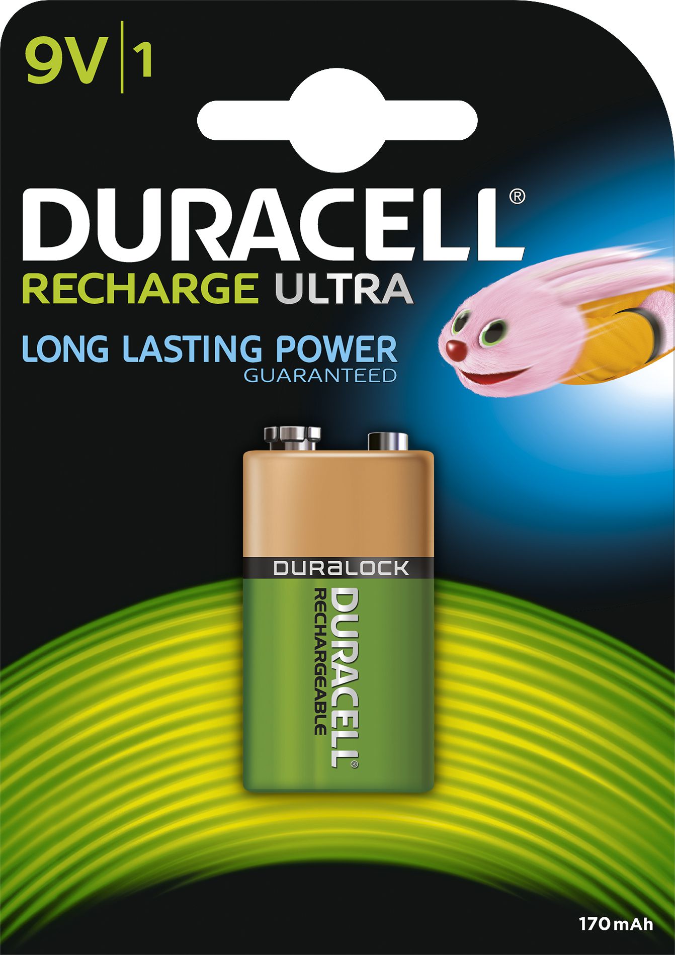 Duracell Akumulator Recharge Ultra 9V Block 170mAh 1 szt.