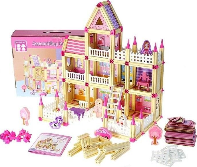 Domek drewniany dla lalek