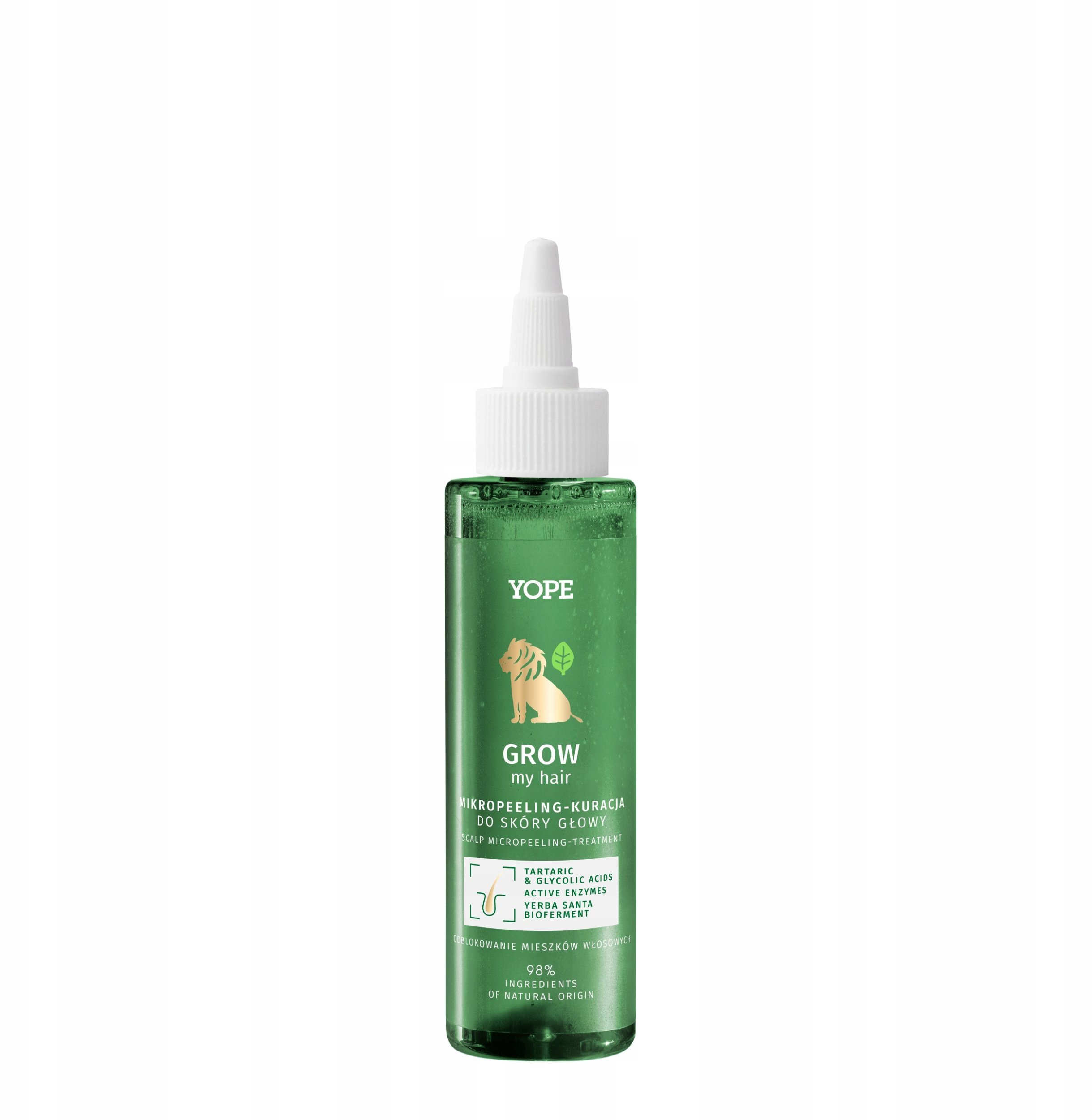 YOPE_Grow My Hair mikropeeling-kuracja do skóry głowy 115ml