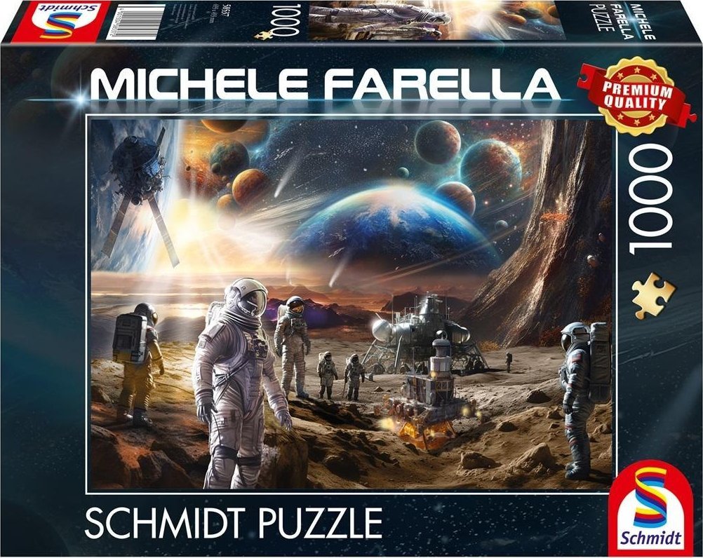 Puzzle PQ 1000 Michele Farella Misja Kosmiczna G3