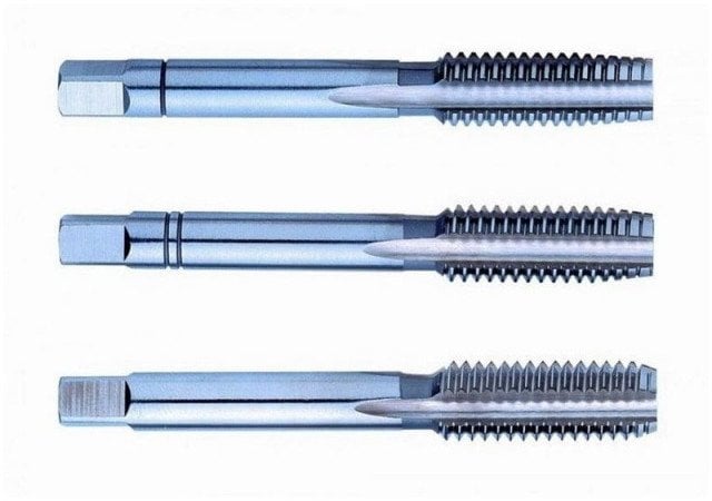 SET OF MANUAL TAPS M8 DIN352 EVENTUS