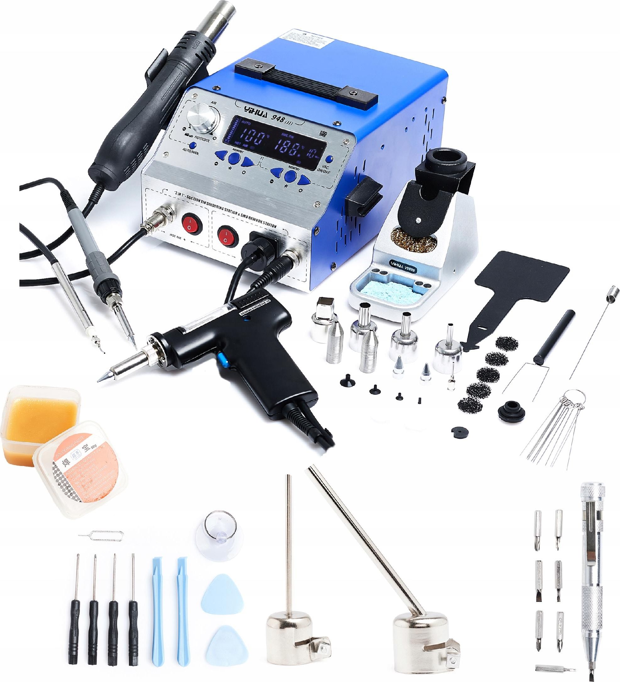 Techrebal Stacja lutownicza Yihua 948-II KIT 9