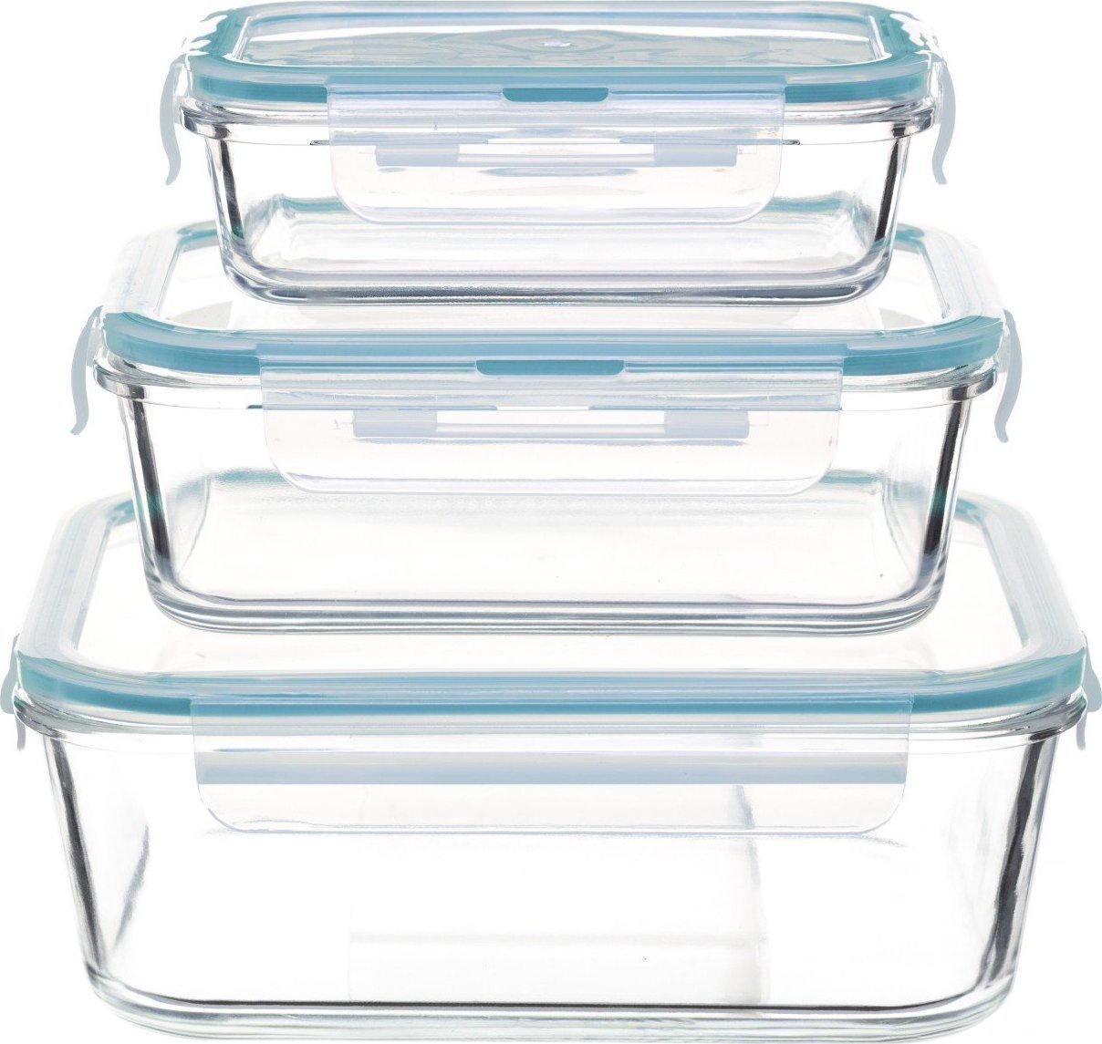 5five Zestaw szklanych pojemników na żywność