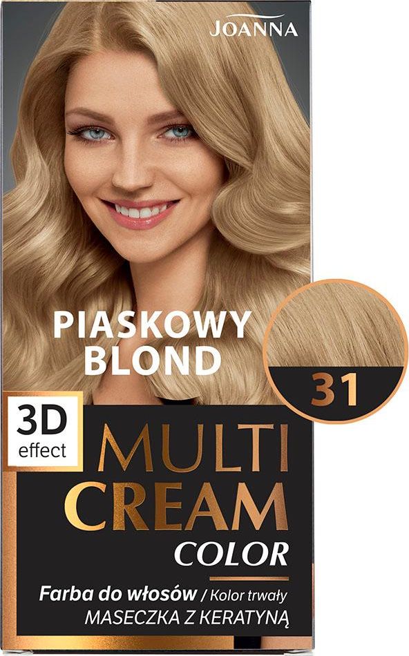 Joanna Multi Cream Color Farba nr 31 Piaskowy Blond