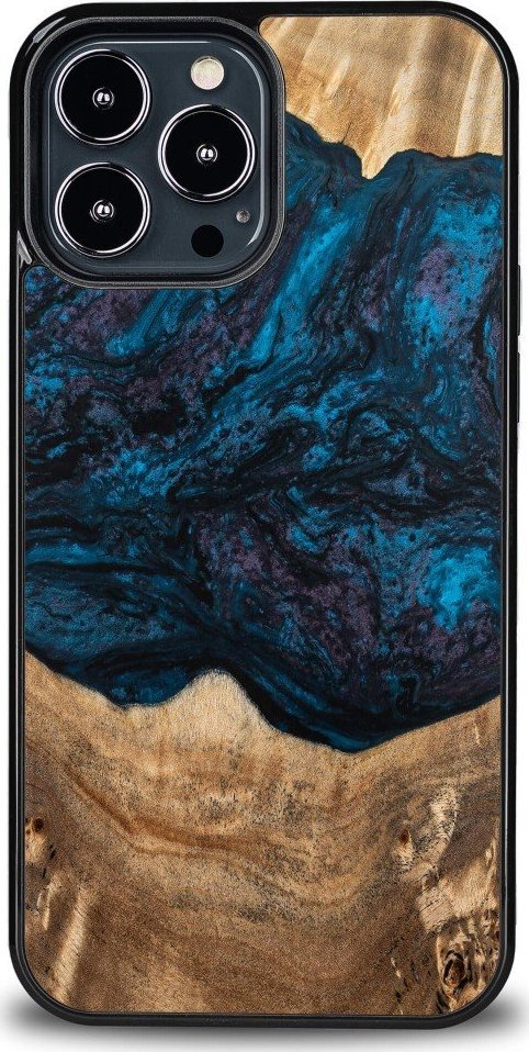 BeWood Etui Bewood Unique na iPhone 13 Pro Max - Planets - Neptun