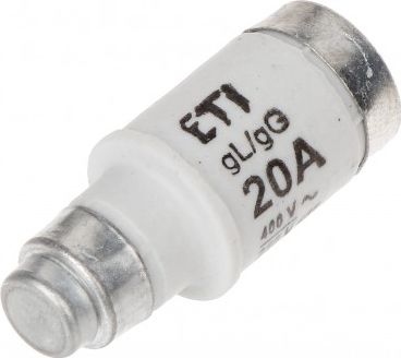 ETI WKŁADKA TOPIKOWA ETI-D02/20A 20 A 400 V gL/gG E18 ETI