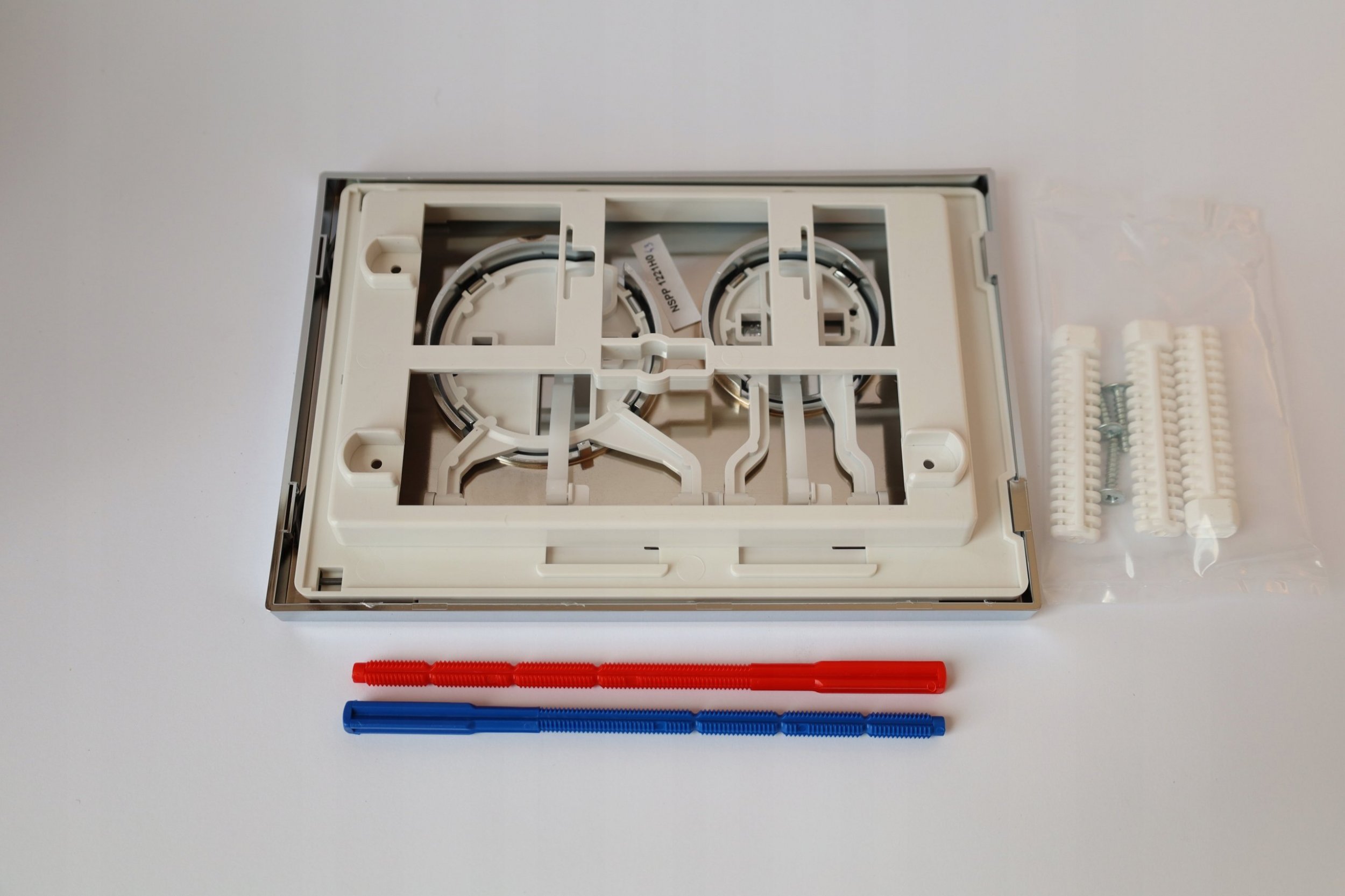 Przycisk spłukujący KK-Pol Płytka przycisków M11 Chrom - SPP0/K