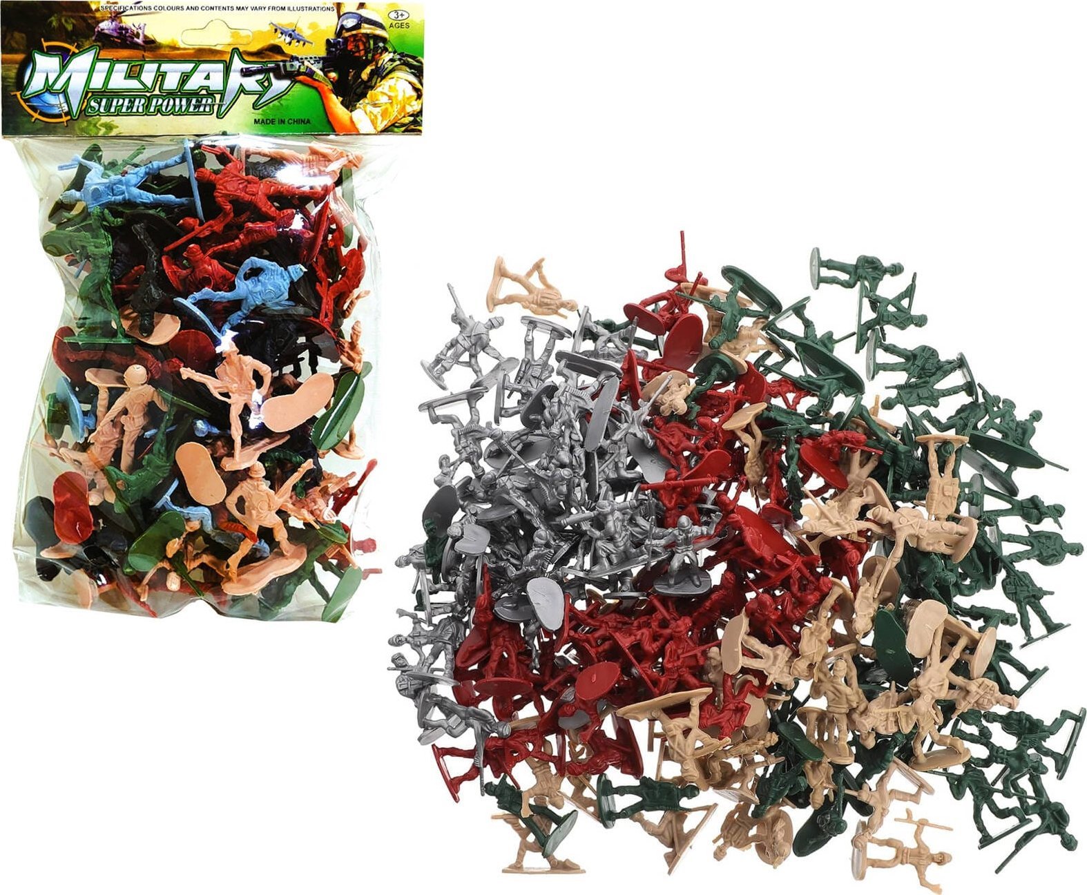 Figurka Trifox ZESTAW ŻOŁNIERZY 78 ELEMENTÓW