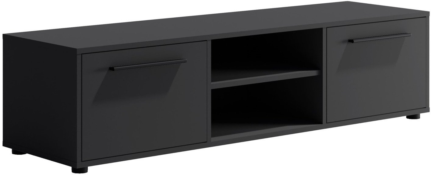 Szafka RTV Modena 150cm kolor: Czarny