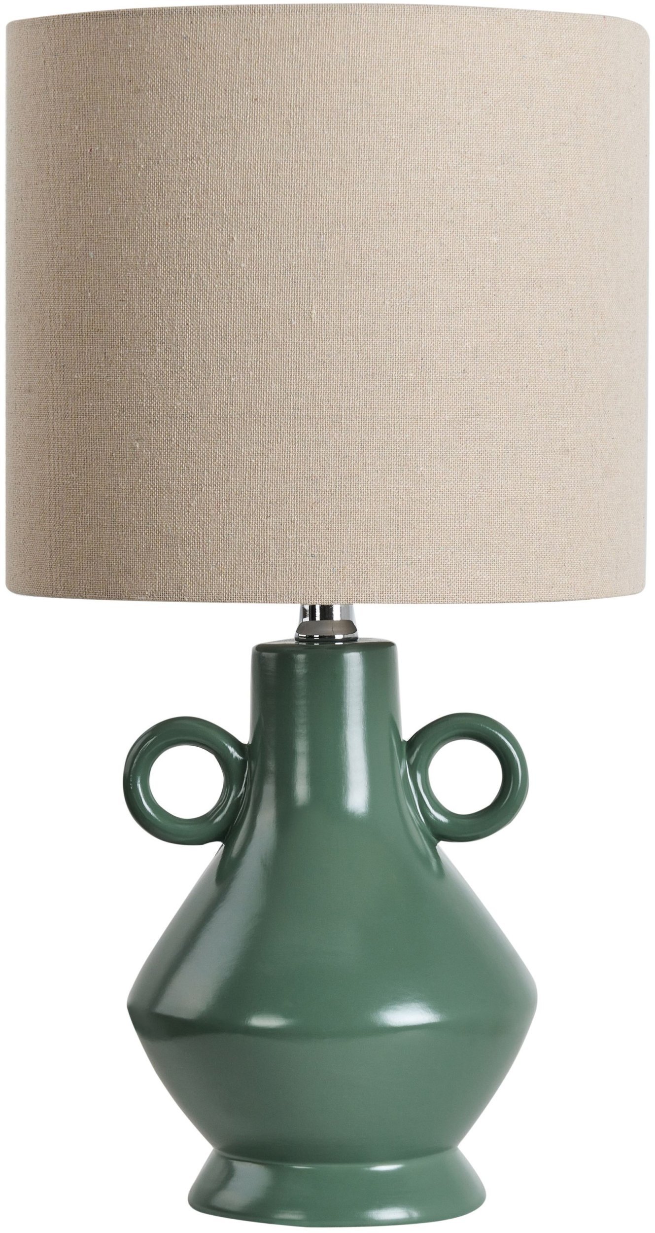 Lampa stołowa Beliani Lampa stołowa KERULEN Ceramika zielona