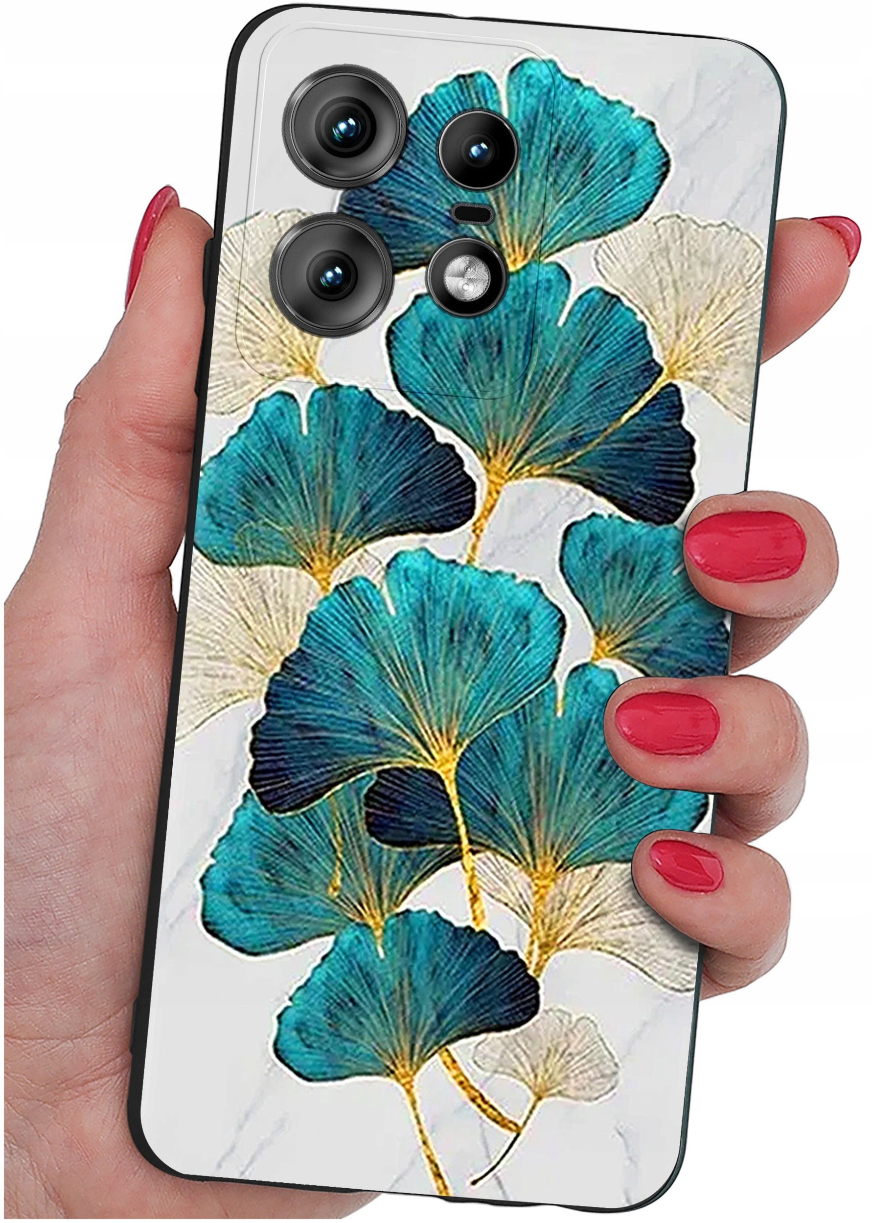 Etui do Motorola Moto EDGE 50 Pro WZORY |SILIKONOWE MATT CASE