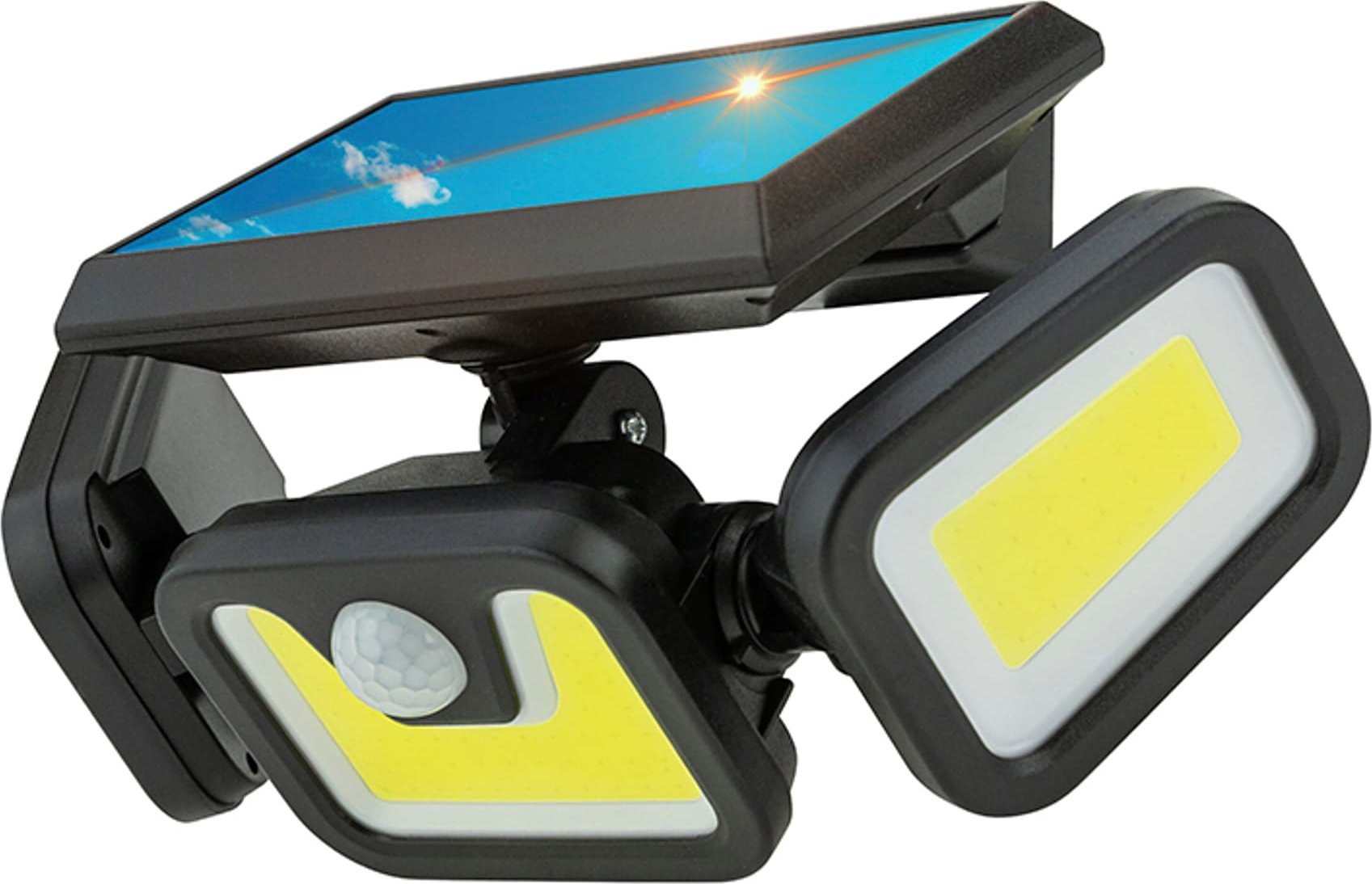 Blow 67-495# Lampa uliczna solarna 3 reflektory + czujnik