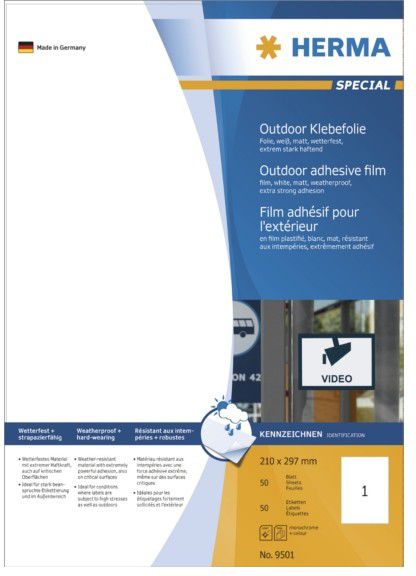 Herma Etykiety samoprzylepne (9501)
