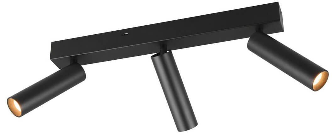 LED spotlight TRIO AMBALA, 3x5W, 2300/3000/4000K 3x500 lm black 16.5x15x4cm