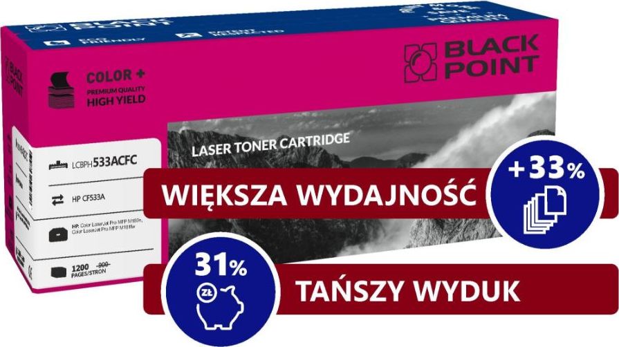 Toner Black Point LCBPH533ACFM Magenta Zamiennik 205A (BLHCF533AM)