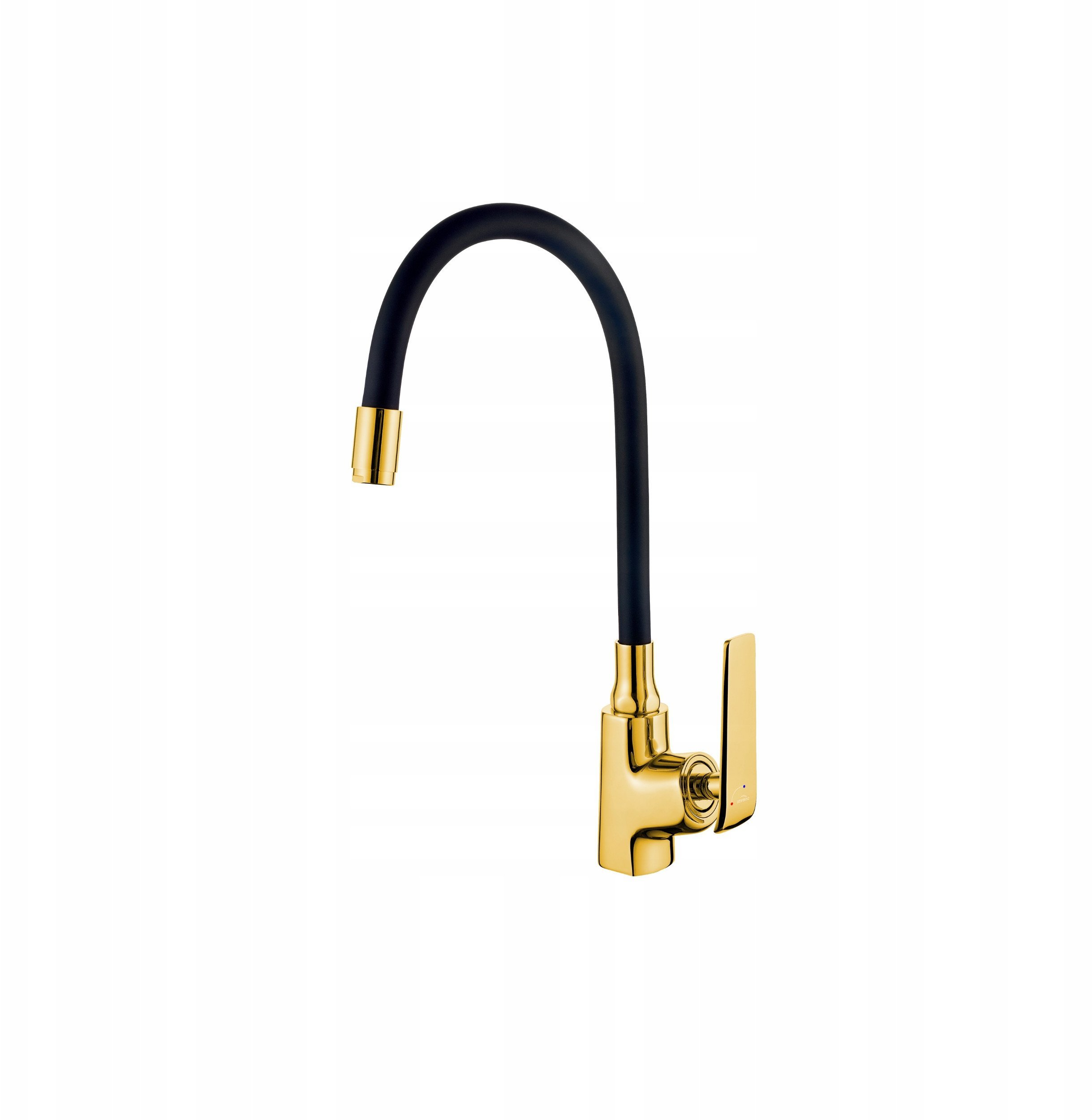 Invena bateria kuchenna z systemem Eco Start Ligaria, złoty/czarny BZ-39-009-L