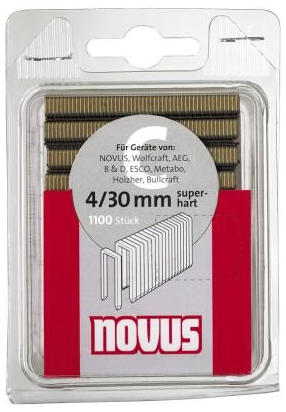 Novus Zszywki wąskie typ C 4/26mm 1100szt. 042-0393