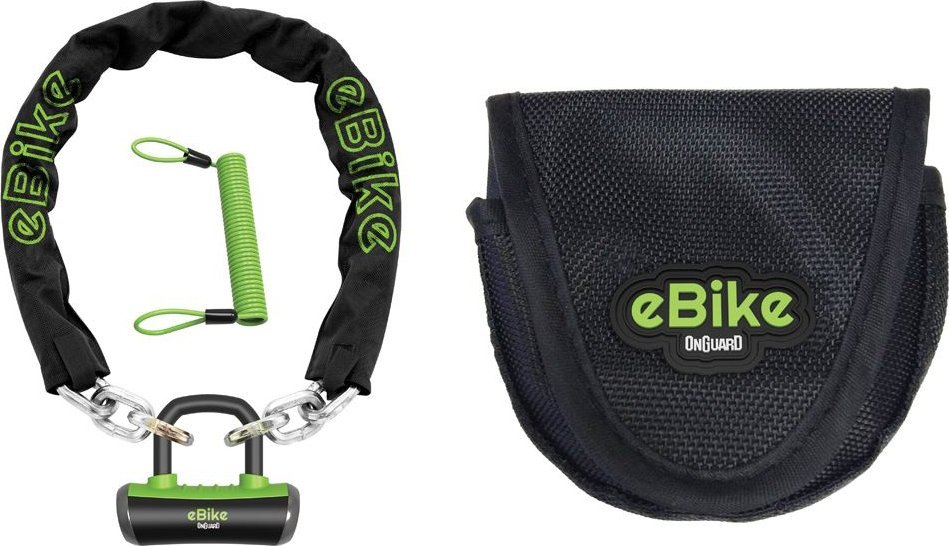 OnGuard Zapięcie do e-bike ONGUARD Mastiff 8019E ŁAŃCUCH - 10mm*110cm - 5 x Klucze z kodem (NEW)