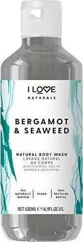 I love I Love Naturals* Collection, Vegan, Nourishing, Lime, Ginger & Cardamom, Body Wash, 500 ml Unisex