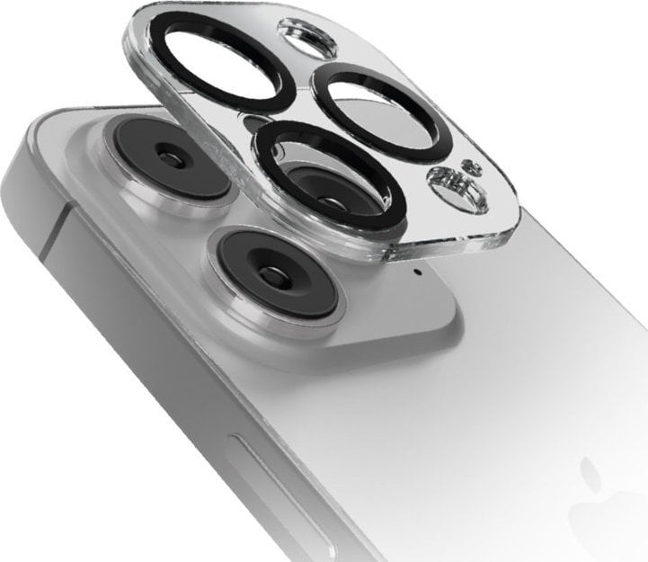 SBS Mobile Szkło hartowane SBS Tempered Glass D3O z ramką do iPhone 15 Pro / Pro Max