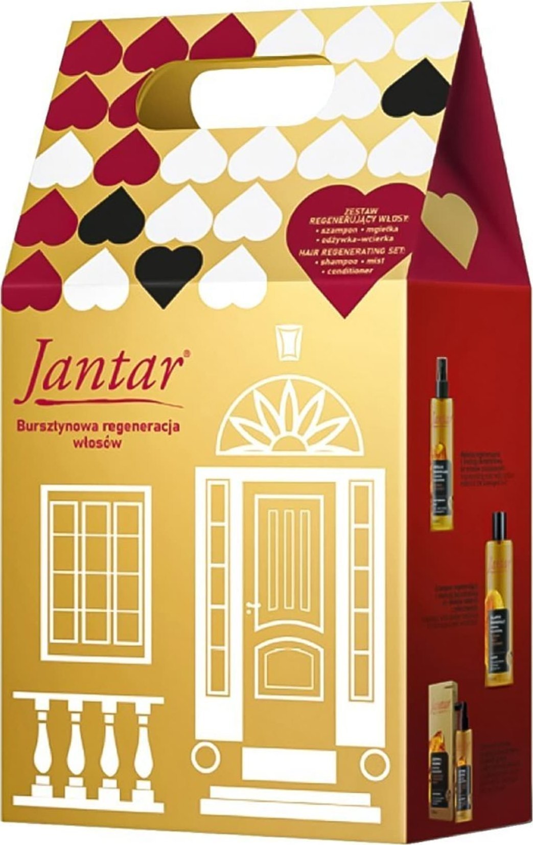 Farmona Farmona Zestaw prezentowy Jantar (Szampon/odżywka/mgiełka)